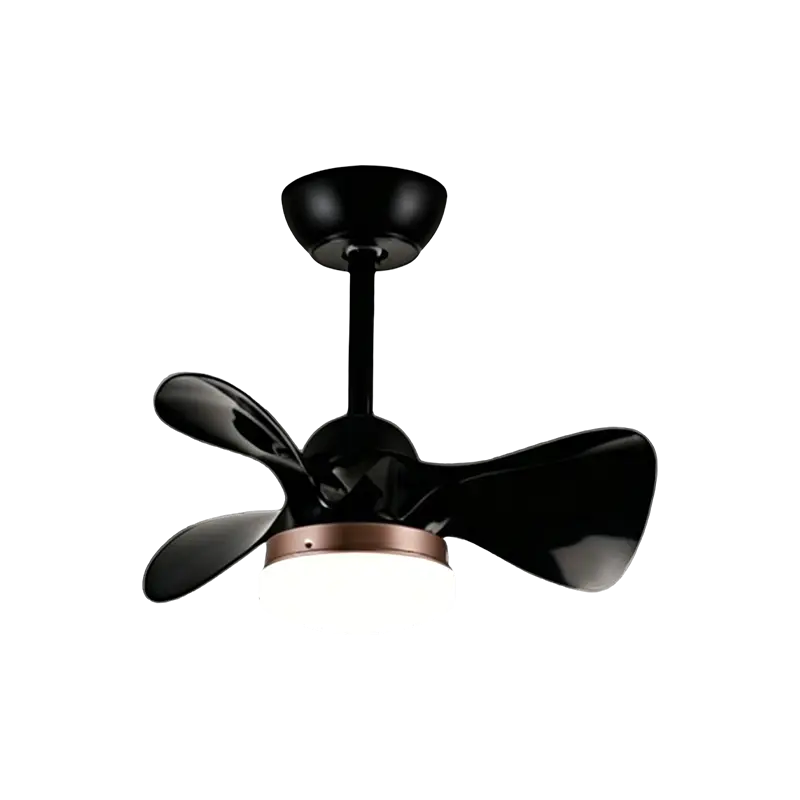 Kis méretű ABS mennyezeti ventilátor világítással