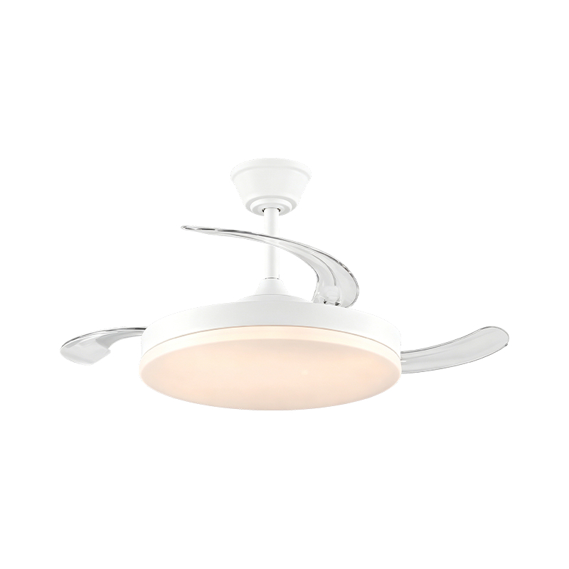 Starry Sky akril LED mennyezeti ventilátor lámpa