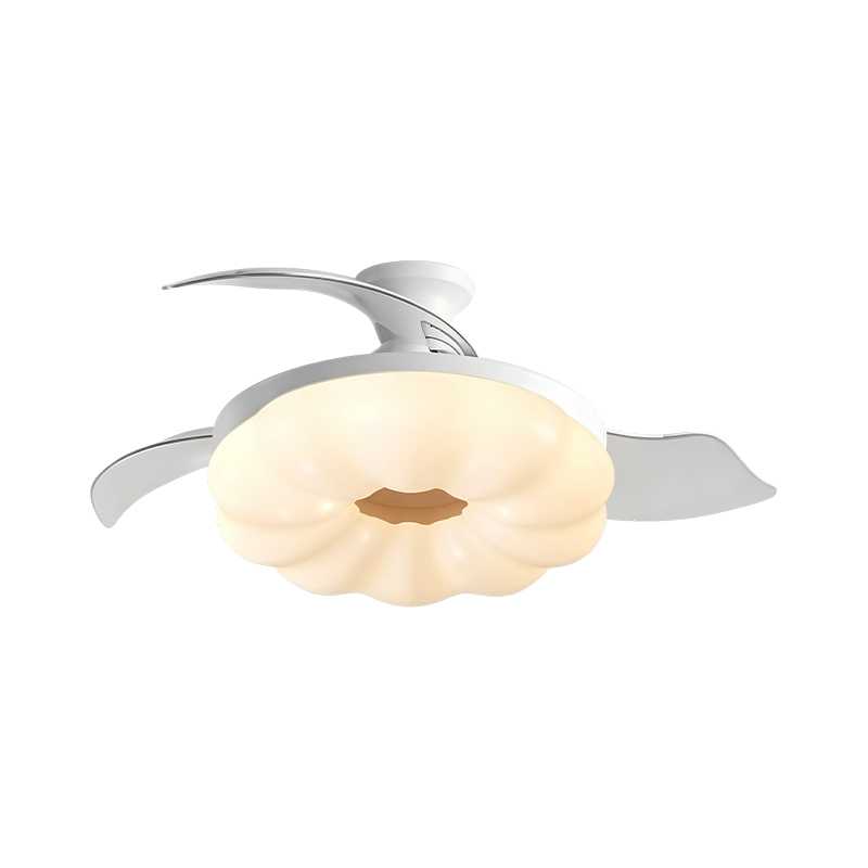 Starry Sky akril LED mennyezeti ventilátor lámpa