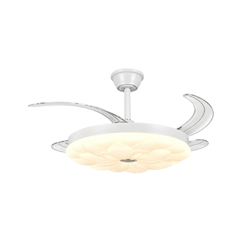 Starry Sky akril LED mennyezeti ventilátor lámpa