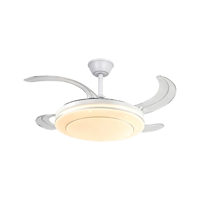 Starry Sky akril LED mennyezeti ventilátor lámpa
