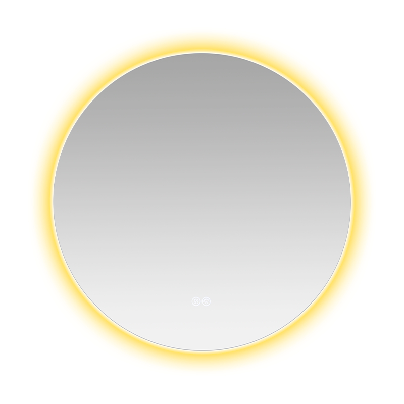 LED intelligens fényerő páramentesítő háttérvilágítású fürdőszobai tükör