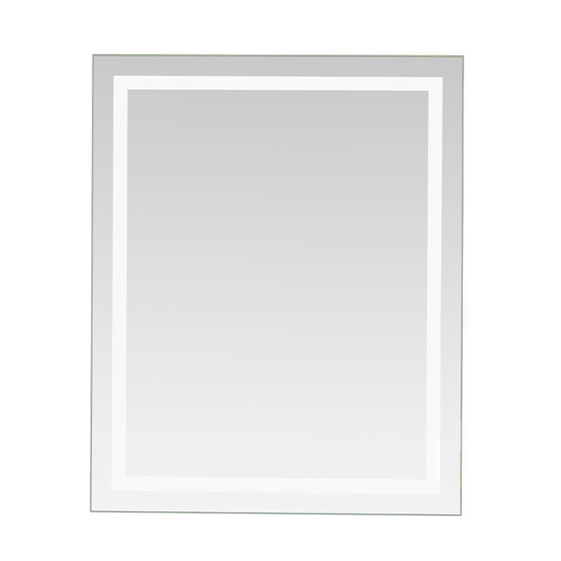LED-es intelligens, fényerő-szabályozható, háttérvilágítású fürdőszobai tükör